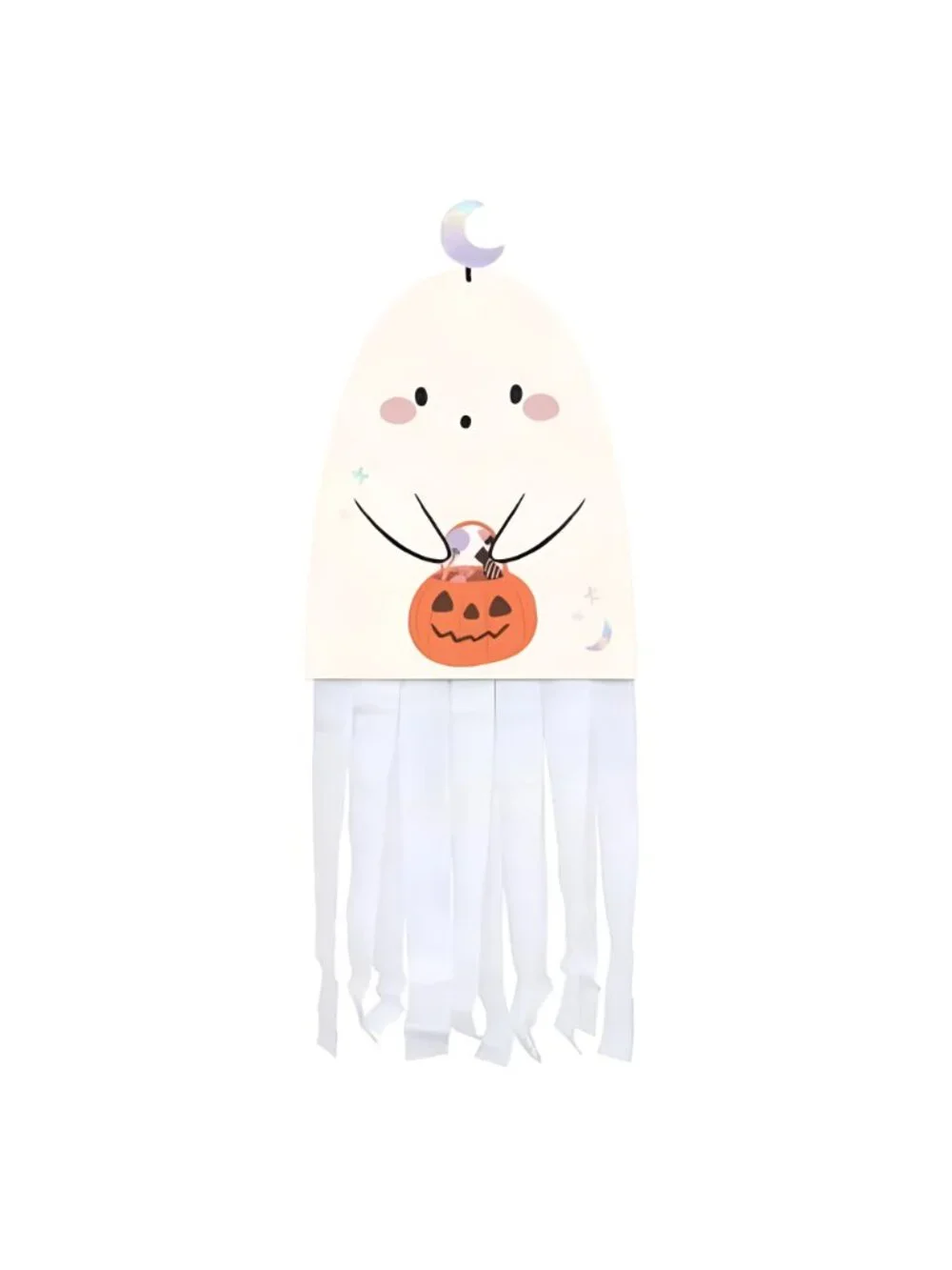 Halloween Ghost Boo Door Cover, Cute Halloween Decorations Spooky Banner